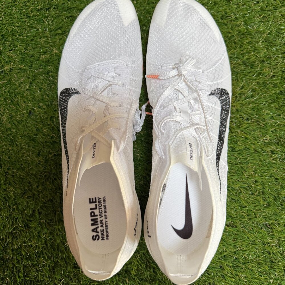 Nike Air Zoom Victory 2 Prototype Sample Track Spikes White HF7642-100 Men 12.5 - Picture 4 of 11